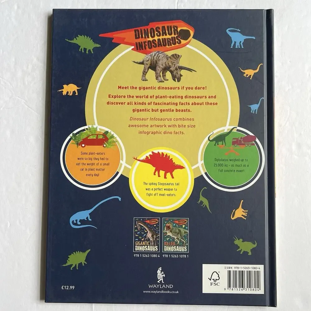 Dinosaur Infosaurus Gigantic Dinosaurs The Age of Dinosaurs Hardcover Book Set